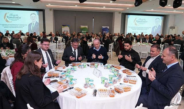 SARIYER BELEDİYESİ’NDEN İLÇE PROTOKOLÜNE İFTAR PROGRAMI...