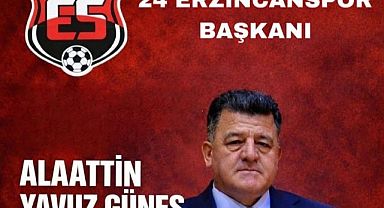 Erzincanspor Kulüp Başkanı Alaattin Yavuz Güneş, Şehre ve Taraftara Müjde Verdi: ‘‘Erzincanspor Şaha Kalkacak