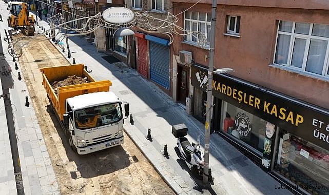 Bayrampaşa’da Bağlar Caddesi Yenileniyor...