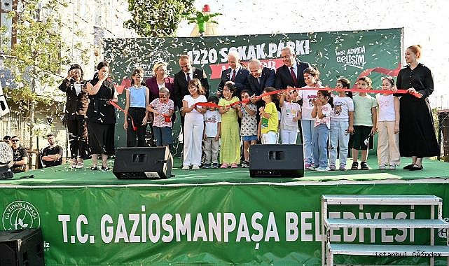 GAZİOSMANPAŞA’NIN “DÜNYA KUPASI” TEMALI PARKI HİZMETE AÇILDI...