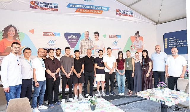 Başkan Dursun Tercih Çadırında Öğrencilerle Buluştu...