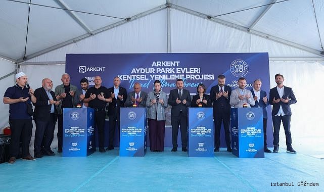 İSTANBUL’DA 1 MİLYONUNCU KONUTUN DÖNÜŞÜMÜNDE YENİ TEMELLER ARNAVUTKÖY’DE ATILDI...