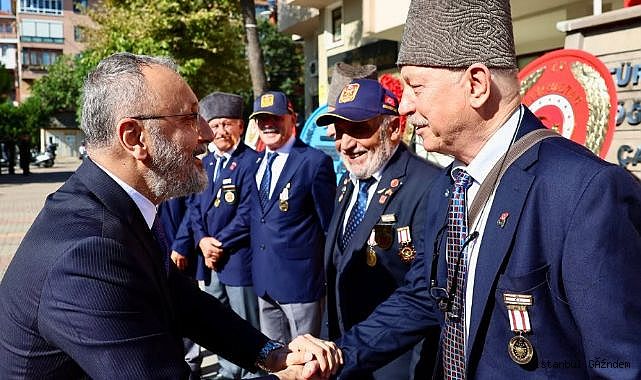 19 Eylül Gaziler Günü Eyüpsultan’da Törenle Anıldı...