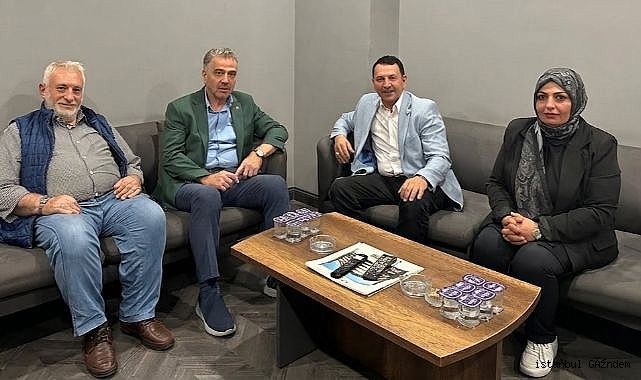 Gaziosmanpaşa eski Belediye Başkanı Hasan Tahsin Usta’ya Yerel Gazetecilerden Ziyaret...