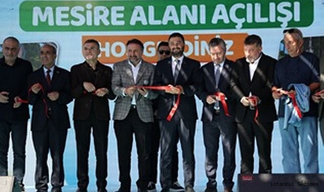 10 DÖNÜMLÜK YEŞİL YAŞAM ALANI HİZMETE AÇILDI...