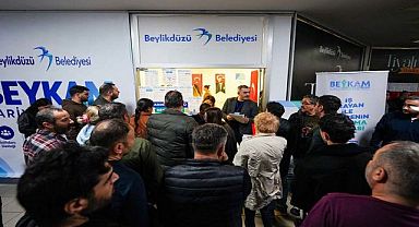 BEYKAM İŞ ARAYANLARLA İŞVERENLERİ BULUŞTURDU...