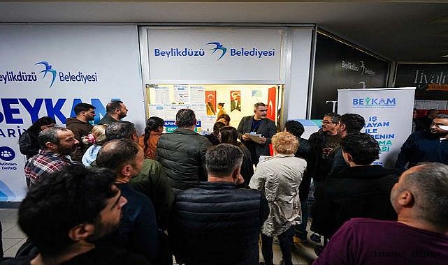BEYKAM İŞ ARAYANLARLA İŞVERENLERİ BULUŞTURDU...