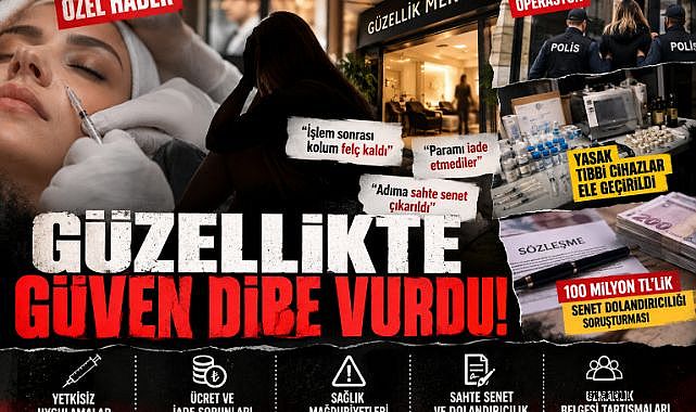 GÜZELLİKTE GÜVEN DİBE VURDU!..