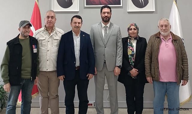İstanbul Yerel Basın Platformu, Başkan Yardımcısı Emre Kılıç’ı Ziyaret Etti...