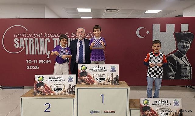 SARIYER’DE 350 SPORCU SATRANÇ TURNUVASINDA BULUŞTU...