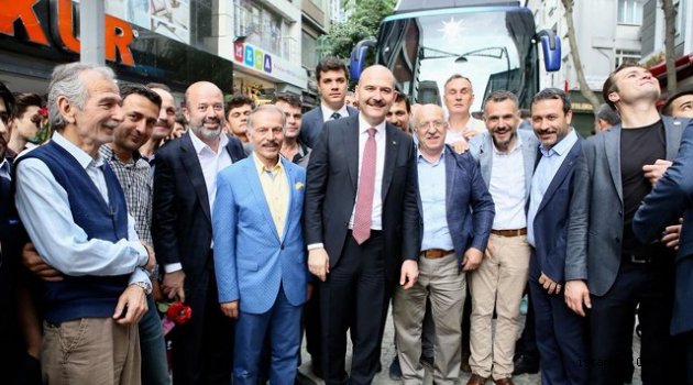 Bakan Soylu Bayrampaşa’ da