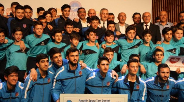 Başkan Aydın Amatör Spor Kulüplerimize Yardımlarımız Sürüyor