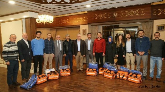 Başkan Aydın Tam Teşekküllü Yardım Seti