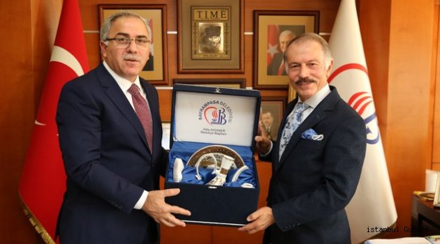 Başkan Aydıner Toki Başkanı Turan’ ı Misafir Etti