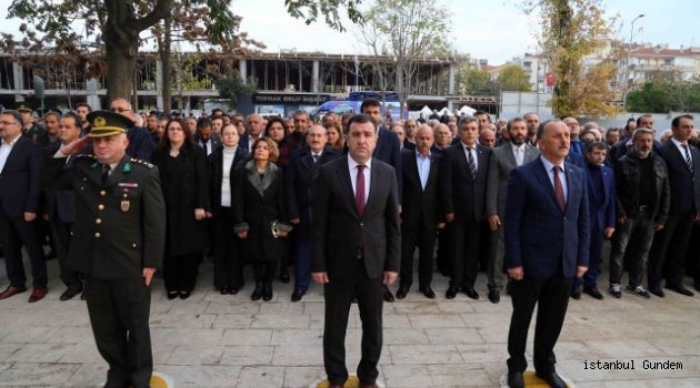 Başkan Çağrıcı Atamızı Vefatının 79. Yılında Rahmet Ve Şükranla Anıyoruz
