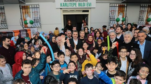 Başkan Usta Yeni Bir Bilgi Evi Açmanın Mutluluğunu Yaşıyoruz