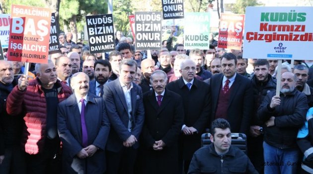 Bayrampaşa Halkı ABD’ yi Kudüs Kararını Protesto Etti