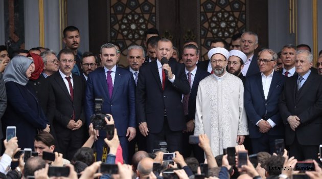 Cumhurbaşkanı, Hacı Osman Torun Camii Açılışına Katıldı
