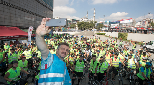Daha Sağlıklı Bir Hayat İçin Gaziosmanpaşa 2.Bisiklet Şenliğinde Pedal Çevirdik