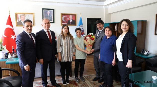 Engellilerden Başkan Aksun'a ziyaret