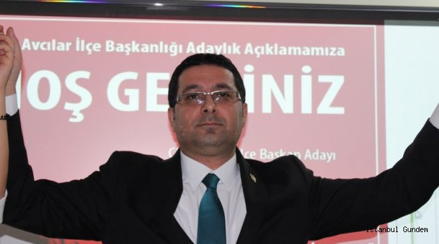 Erdal Nas, CHP Avcılar İlçe Başkanlığına Aday!