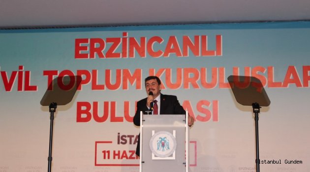 Erzincanlılar, Eyüpsultan'da YILDIRIM'a Tam Destek Oldu