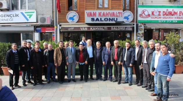 ESDERFED Eyüp Kaymakamını Ziyaret Etti
