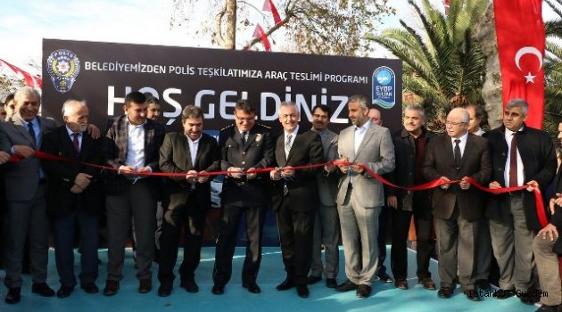 Eyüpsultan Belediyesinden Emniyet Müdürlüğüne Destek