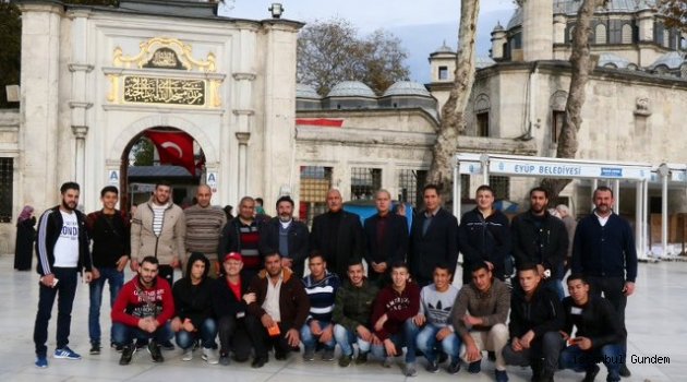 Filistinli Sporcuların Eyüp Sultan Gezisi