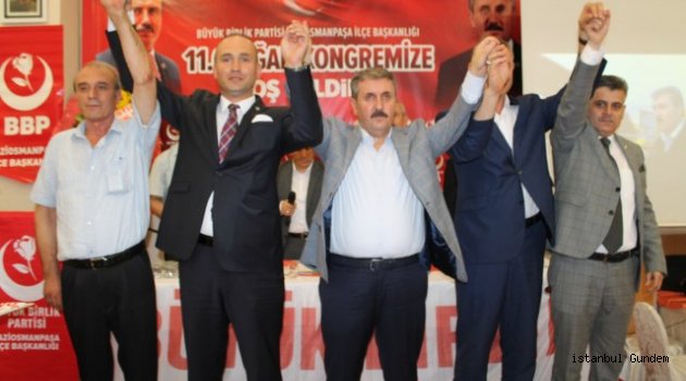 Gaziosmanpaşa BBP’ de Başkan Karakol Güven Tazeledi