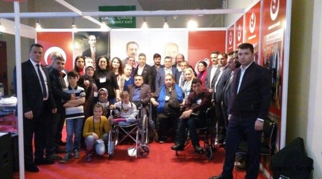 Gaziosmanpaşa BBP İlçe Başkanı Karakol El, Ele Verip Engelleri Aşıyoruz