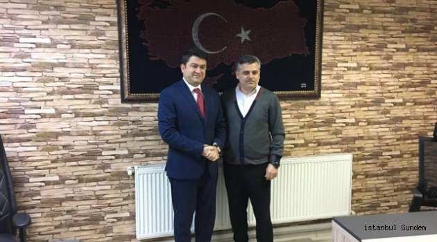 Gaziosmanpaşa Belediye Bşk Yrd. Ahmet Bülbül Başkan Karakol’ u Ziyaret Etti