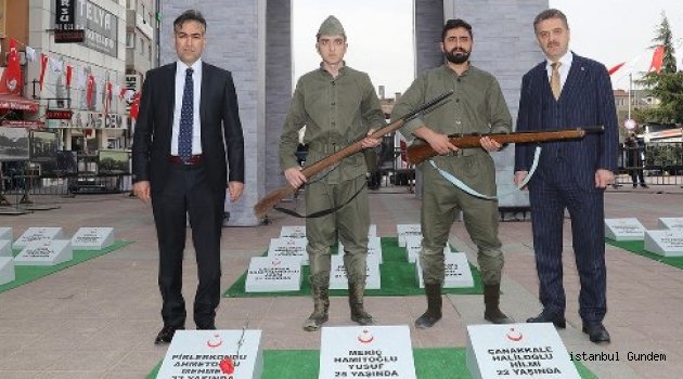 Gaziosmanpaşa Çanakkale Ruhunu Yaşatıyor