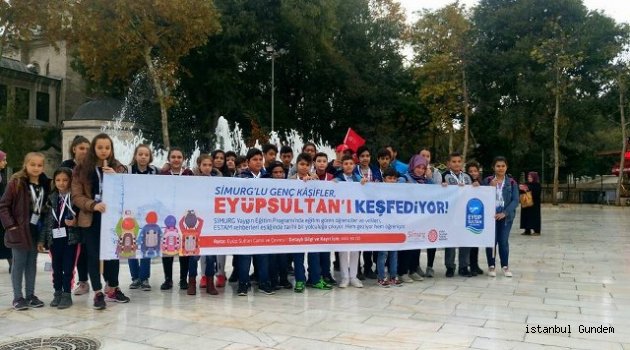 Genç Kaşifler Eyüpsultan'ı keşfediyor