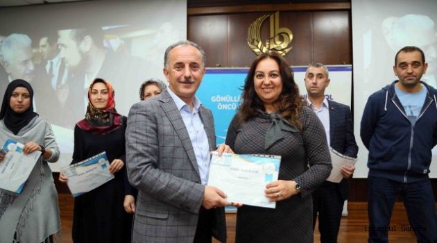 “Gönül Bağı Elçilerine Teşekkür Belgesi Verildi”