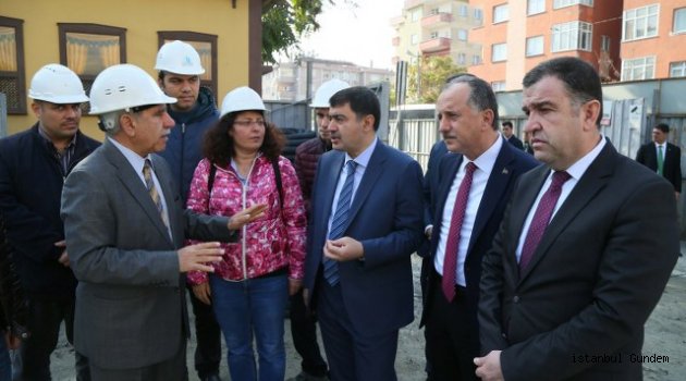 İstanbul Valisi Şahin Bağcılar’ da İncelemelerde Bulundu