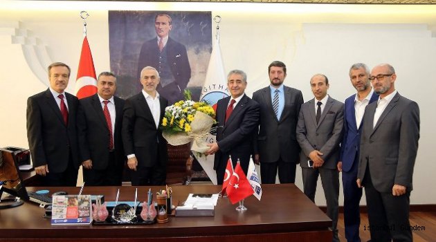 Kağıthane İlçe Müftüsü Halioğlun’ dan Başkan Kılıç’ a Ziyaret