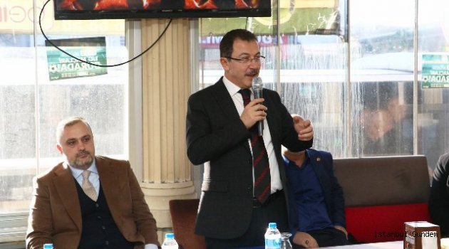 Rami Açık Oto Pazar Esnafıyla Görüş Alışverişi