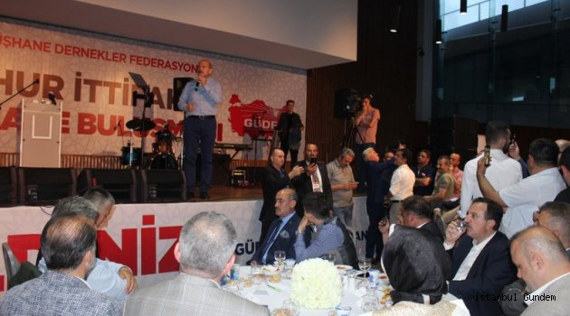 Soylu, Gümüşhaneliler ile buluştu