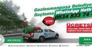 Gaziosmanpaşa Belediyesi Whatsapp İlaçlama Hattı Hizmetinizde