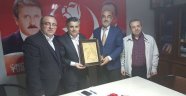 Başkan Karkol’ a İlim Yayma Cemiyetin’ den Ziyaret
