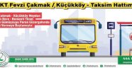 Fevzi Çakmak' tan Taksime İETT Hattı