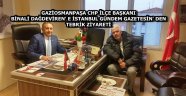 Gaziosmanpaşa CHP İlçe Başkanı Dağdeviren' e Hayırlı olsun Ziyareti