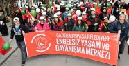 Gaziosmanpaşa`da Down Sendromlu Çocuklar Farkındalık İçin Yürüdü