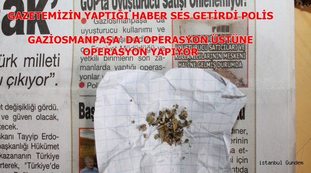 Uyuşturucu Kullanımı Sokaklarda Ulu Orta Yapılıyor