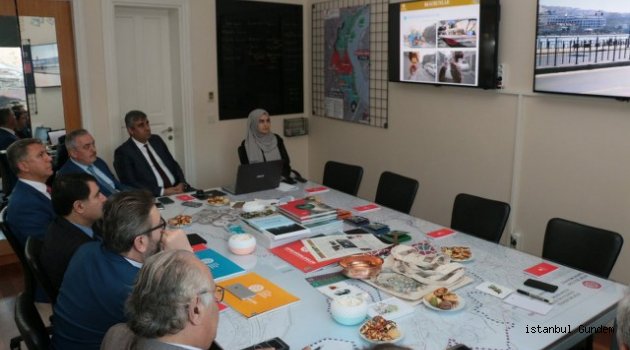 Vali Vasip Şahin'e ESTAM sunumu yapıldı